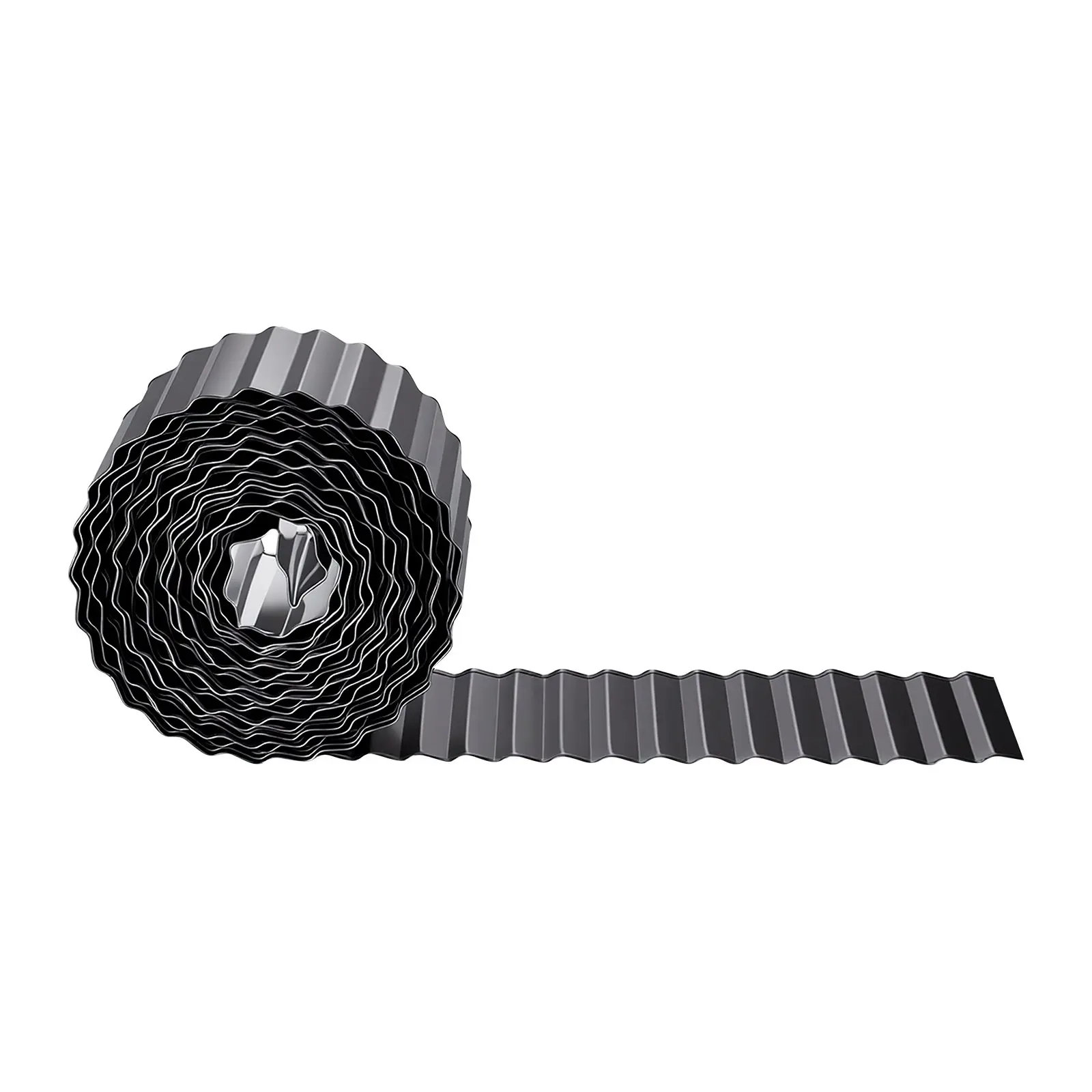 【Summerfinds】VEVOR Galvanized Steel Landscape Edging, 40 ft x 6 in Metal Edging for Landscaping with Gloves, Easy-to-Install Bendable Metal Strips, Heavy Duty Metal Garden Edge Border for Flower Bed, Yard Pathway, Bendable Strips