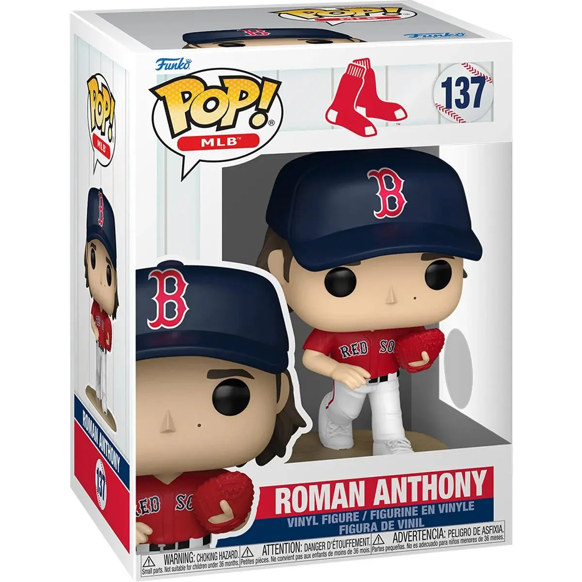 MLB Red Sox Roman Anthony (Alternate) Funko Pop! Vinyl Figure #137