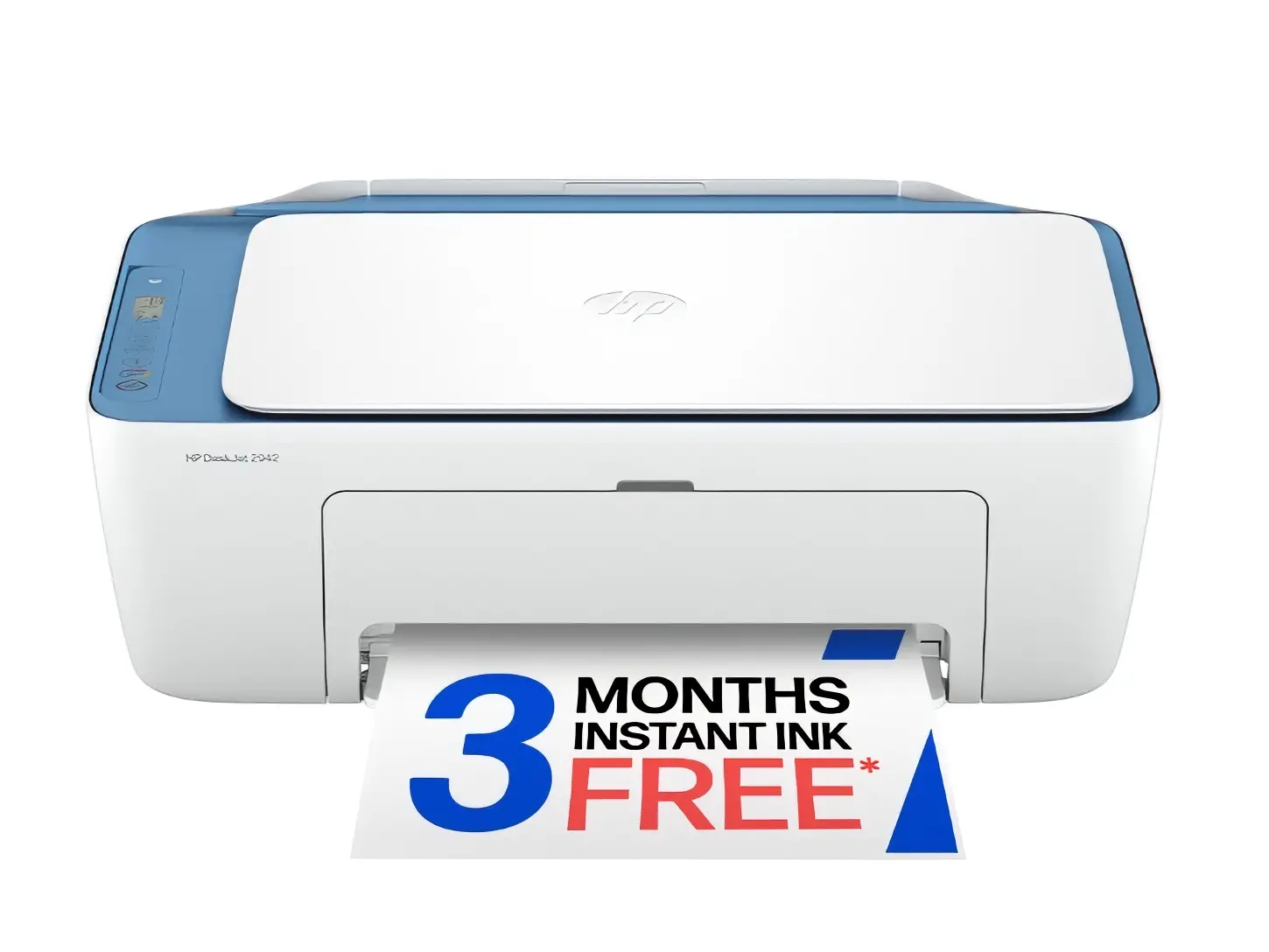 HP DeskJet 2942 Wireless All-in-1 Color Inkjet Printer - Retro Sky Blue, Includes 3 Months Free Instant Ink