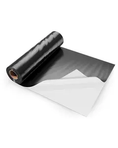 10' x 100' Plastic Sheeting Heavy Duty 6 Mil Thick Plastic Sheeting Roll Drop Cloth Painters Tarp Covering for Crawl Space Vapor Barrier Black and White Double-Sided Multi-Purpose Use in Construction Painting Renovation