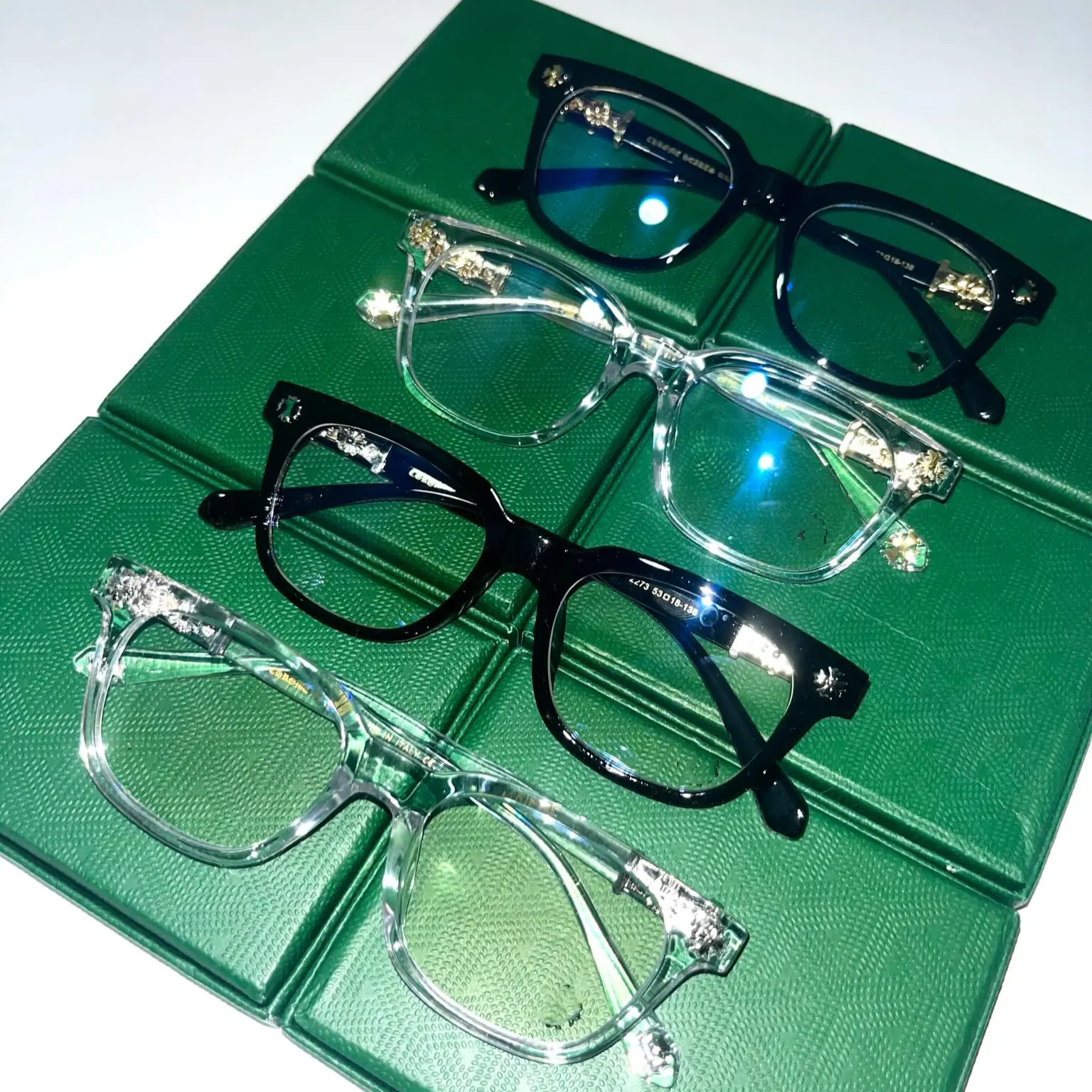 2026 Premium Square Eyeglasses for Women & Men, Luxury Designer Inspired Thick Frame Glasses, Lightweight Blue Light Blocking, Protection Eyewear for Work, Driving & Everyday Wear