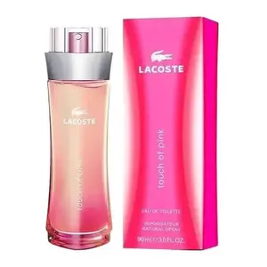 Touch of Pink by Lacoste for Women - 3 oz EDT Spray fragrance scent floral scent fresh aura daily fragrance