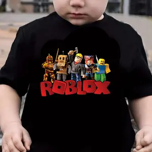 Roblox Kids T-shirt - Roblox Birthday Gift for Boys & Girls, 100% Cotton, Soft & Durable, Perfect for Everyday Wear, Ages 2-10, Roblox Man Face Printed