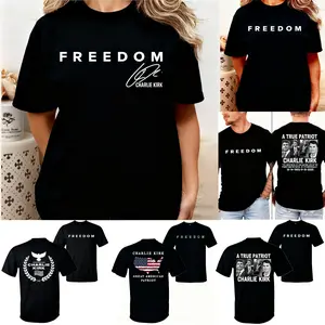 Freedom Charlie Kirk Singnature Shirt, Thank you Chalie Voice of a Generation T-shirt, Gift for Him, Gift for Her,Black