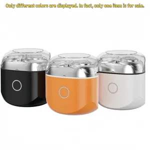 New mini double-head electric shaving kit, newly upgraded pocket shaving tool, USB mini men's shaving kit, washable double-head shaving tool, rechargeable waterproof compact electric, all-body wash mini beard trimmer, travel small cannon men's shaving kit