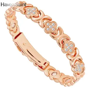 Copper Bracelets for Women Pure Copper Magnetic Bracelet with 3500 Gauss Effective Magnets Adjustable Trendy Stack Bangle Stretch Bangle Modern Fashion Accessories Jewelry Christmas Gift  bracelet Matching Stainless Steel unisex charm