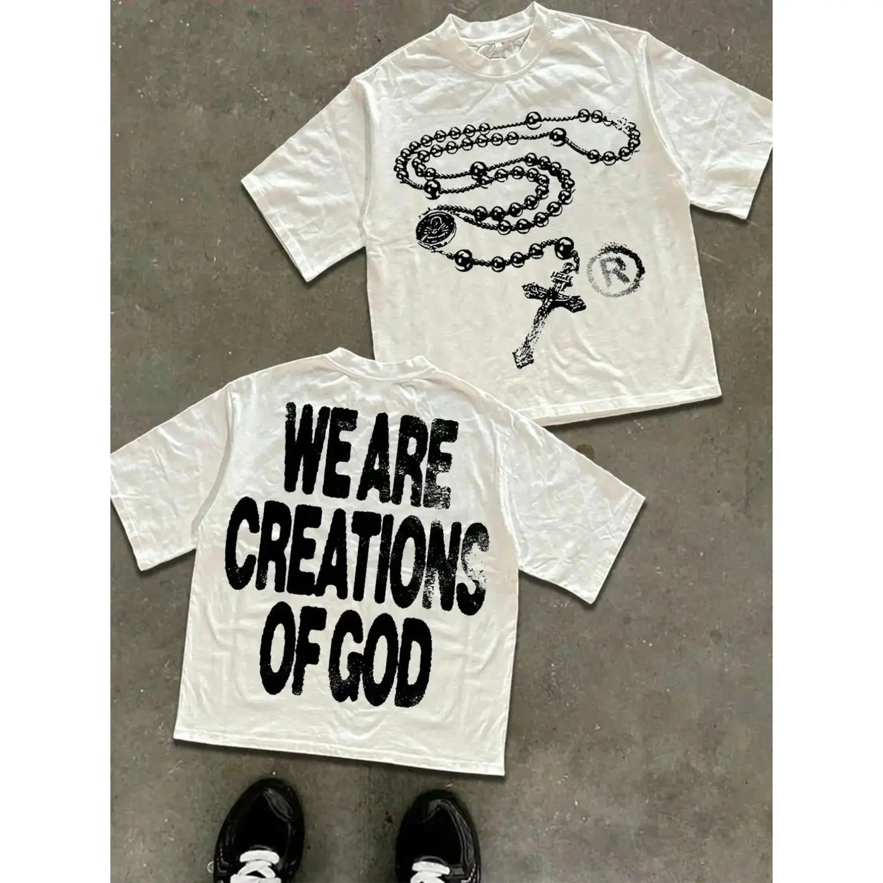 off white x chrome hearts - TikTok Shop