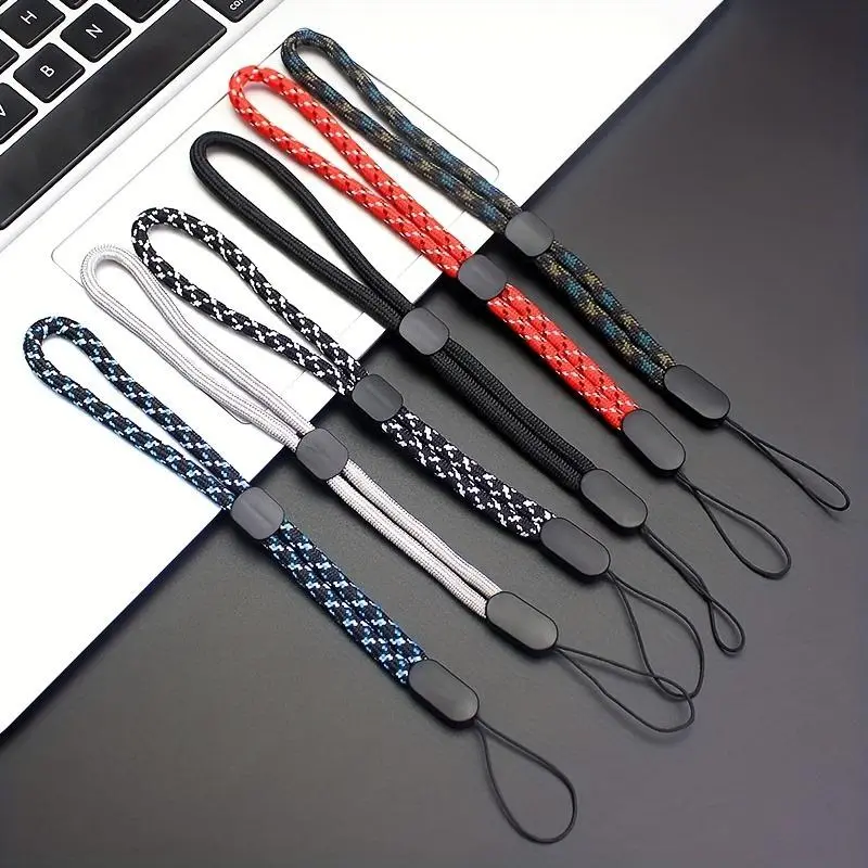 Braided Phone Lanyard, Cell Phone Lanyard, Adjustable Phone Strap, Anti-lost Phone Wrist Strap, Phone Case Hanging Rope, Phone Leash, Phone Chain, Universal Phone Accessories for All Phones, Mobile Phone Accessory