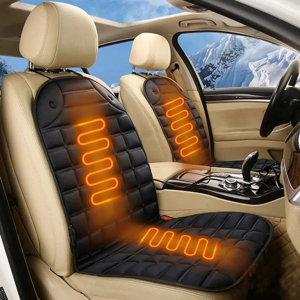 Multipurpose Car Seat Heater, 12V Electric Car Seat Cushion, Universal Winter Car Seat Heater, Auto Accessories, Durable Material