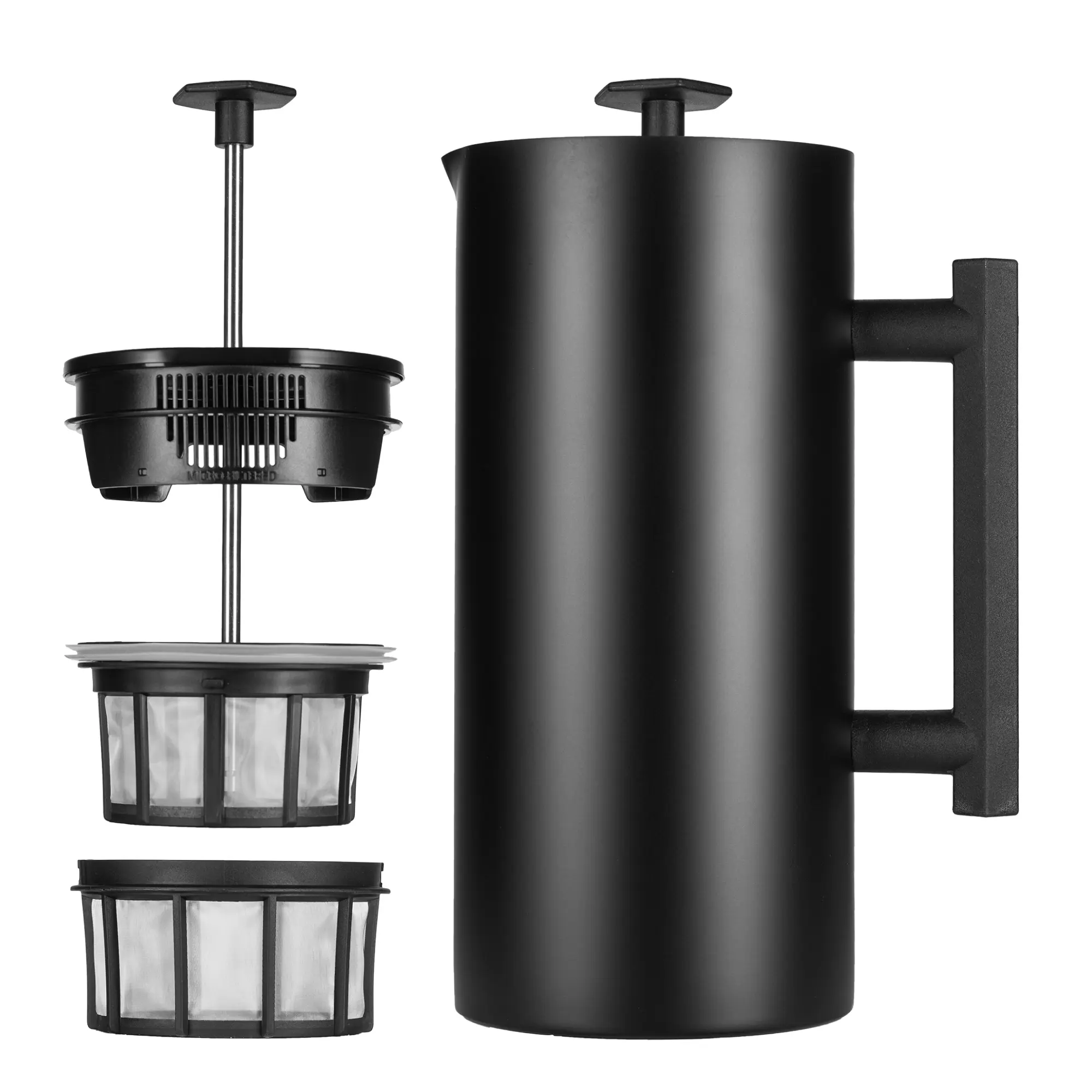 Espro P6 Coffee Maker with French Press - 32 oz Insulated Stainless Steel Kitchen Coffee Pot