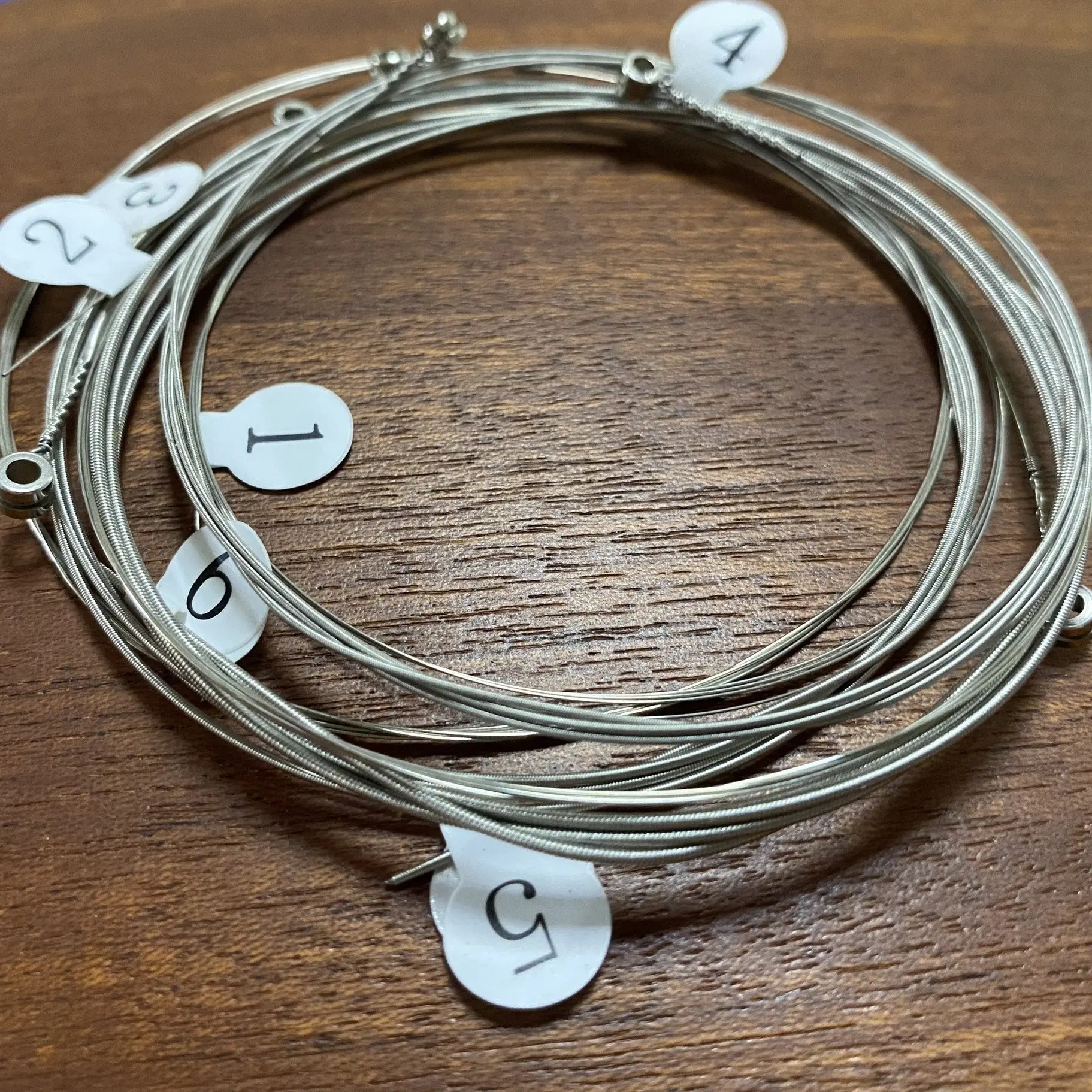 6-Pack Electric Guitar Strings, Nickel Plated Steel Material, Durable Quality, Perfect Sound Performance, Electric Guitar String Set, Plating
