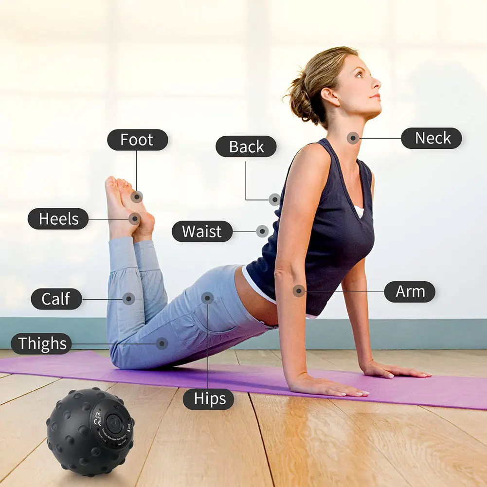 Vibration Massage Ball for Deep Muscle Relief