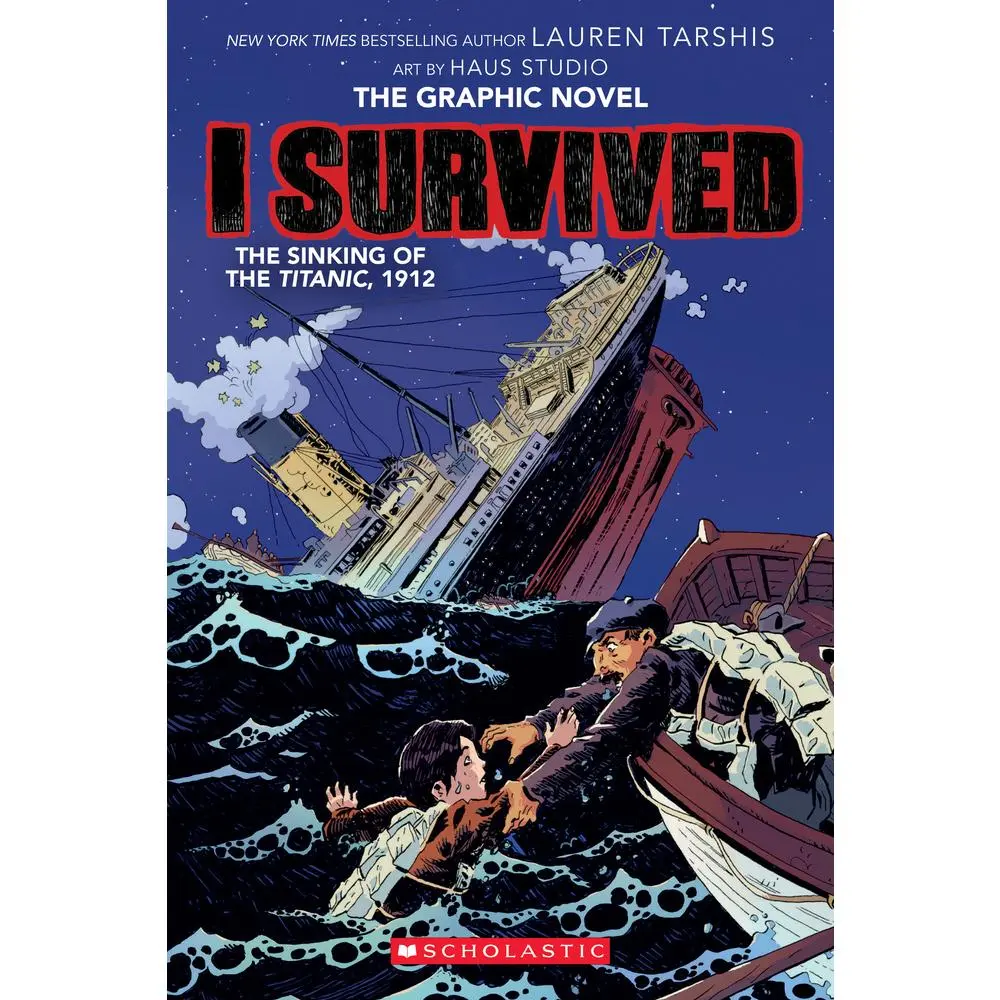 USED Book - I Survived the Sinking of the Titanic, 1912 (I Survived Graphic Novel #1) by Tarshis, Lauren (Paperback) - english