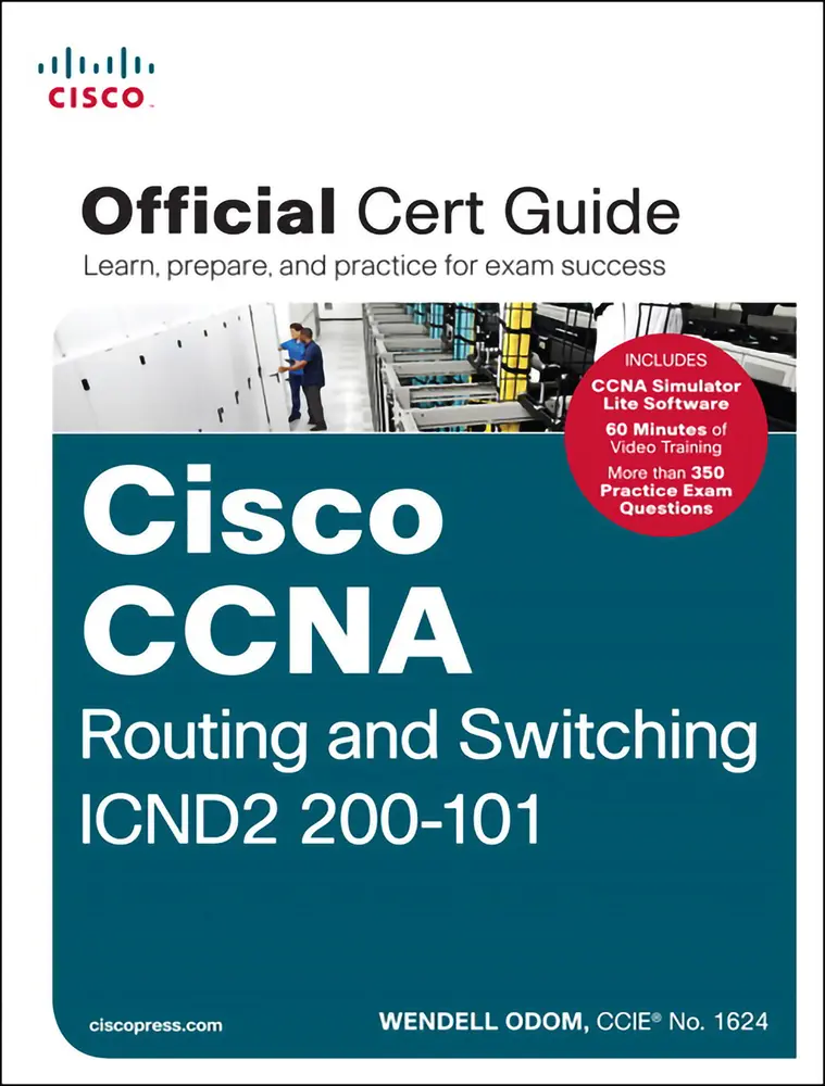 USED Book - Cisco CCNA Routing and Switching ICND2 200-101 Official Cert Guide by Wendell Odom (Hardcover) - english
