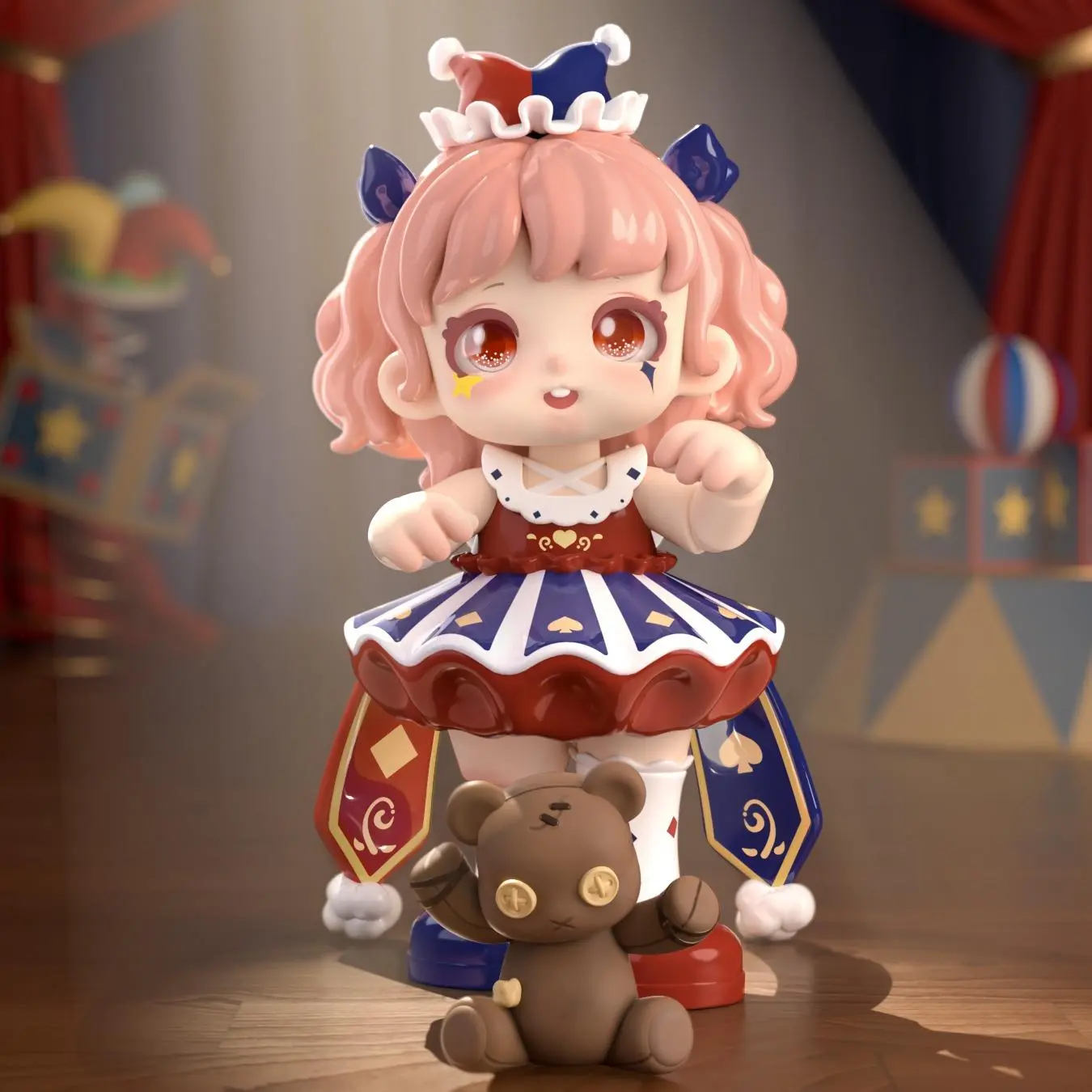 Meet In Wonderland Series Blind Box Ship From US - PVC surprise figure Cute fantasy box collectible fun - Perfect for Collectors and Cute Figure Fans, Pvc Collectible Statue, Collectible Toy