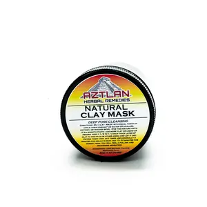 Natural Clay Mask 4oz  – Skincare Supplement with Blended Vitamins & Minerals