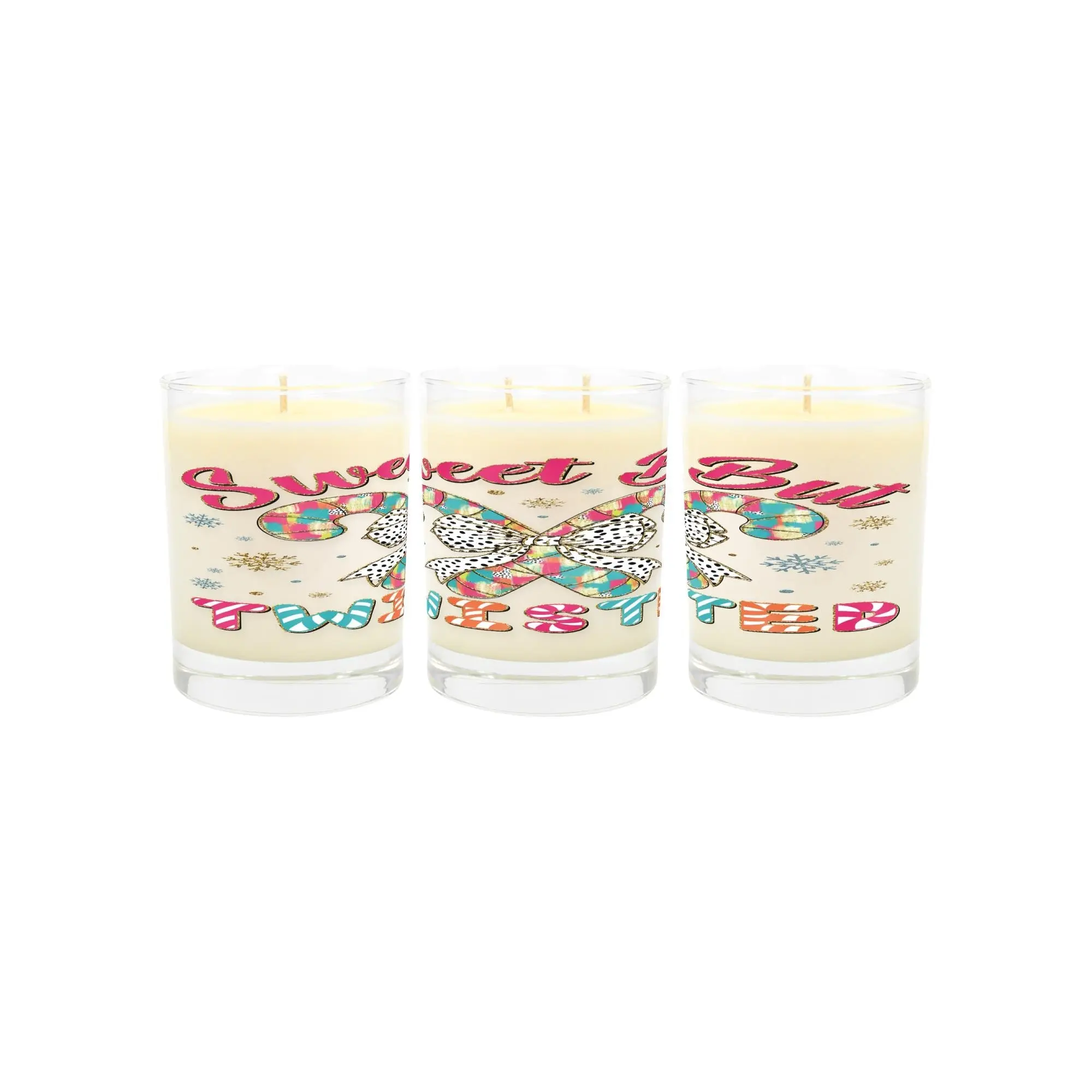 Sweet But Twisted Scented Christmas Candles