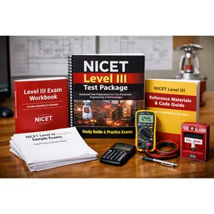 Spark Series™ NICET Level III Fire Alarm Test Prep – 10 Practice Exams with 200 Study Questions