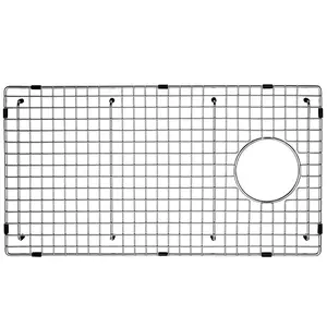 25.91-in x 14.06-in Side Drain Heavy-Duty  Stainless Steel  Sink Protector SVH2614S