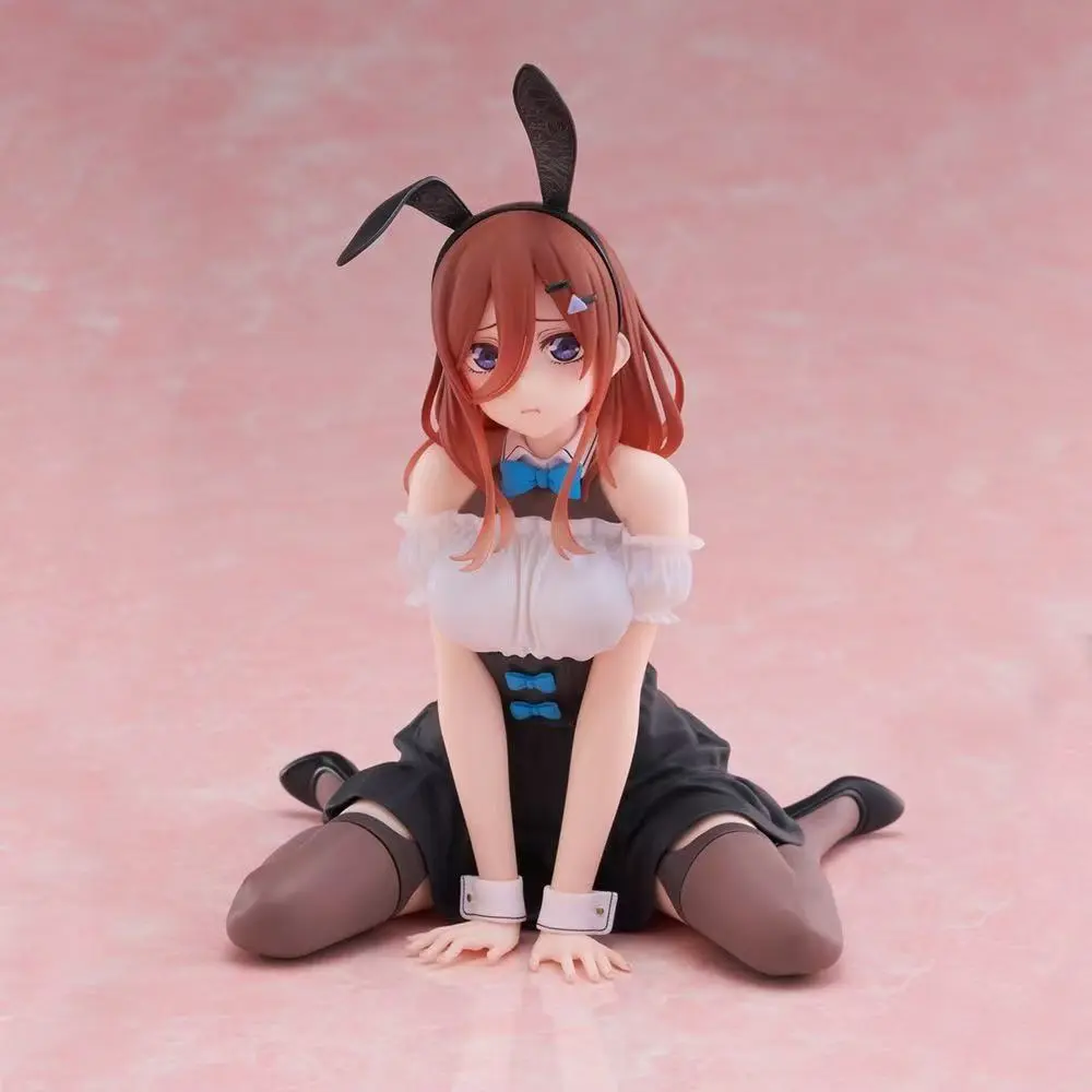 New Bunny Girl Beauty Figure, Figurine, Cute Collectible Figurines, Natsuki Nakano & Yumeko Jirou Anime Collectible Model, Decorative Display Piece for Fans