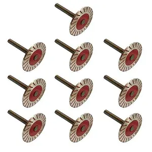 10PCS Stone Carving 40mm Diamond Saw BIade Diamond Cutting Discs Cut-Off Wheel Blades Mini Engraving Saw Blades for Granite Marble Ceramic Porcelain Tile fathersdaygift