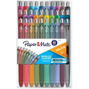 Paper Mate  0.7 mm InkJoy Gel Pens Assorted Color