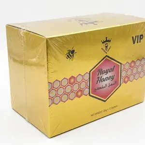 Premium Multi- Compartment Food Container Unit - Complete with 12 Single-Serve Travel Royal honey Packet Samples