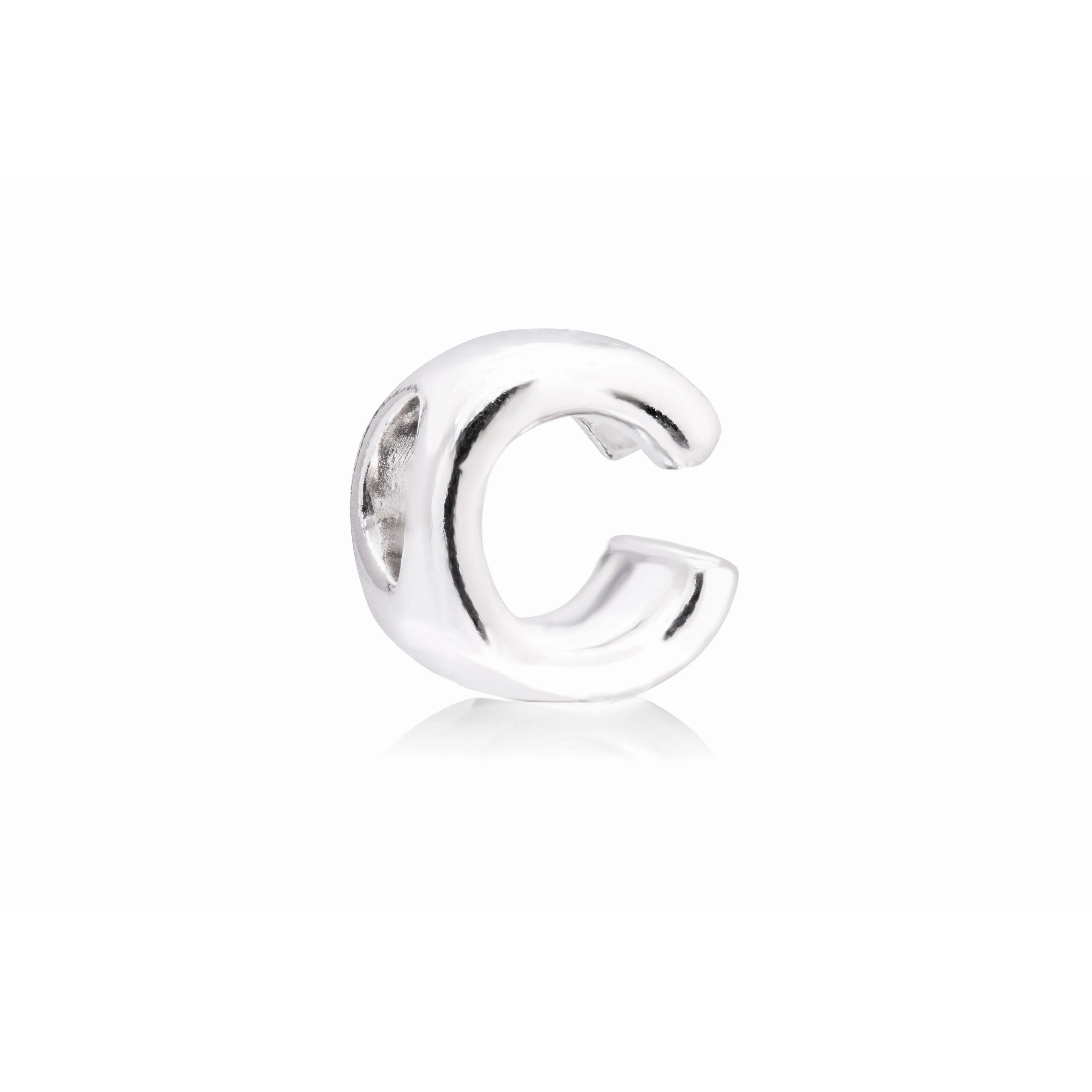 PANDORA Letter C Charm - 797457, Alphabet Detail Pendant, Jewellery Pendant