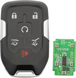 Smart Keyless Entry Key Fob fit for 2014 2015 2016 2017 Chevy Tahoe Suburban Silverado GMC Yukon XL Denali Key Fob HYQ1AA ‎