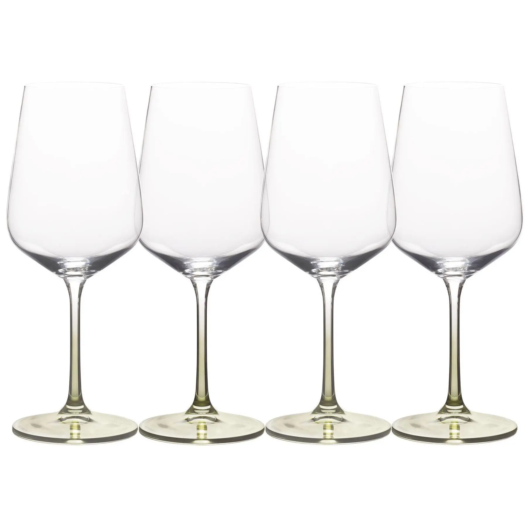 Mikasa Gianna Ombre Sage Set of 4 White Wine Glasses