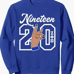 Zeta Phi Beta Sorority Paraphernalia, Zeta Phi Beta HBCU Sweatshirt