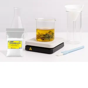 JSP Sulfamic Acid 8 oz Bag 99% Pure Reagent Grade Fine Powder Gold Refining Aqua