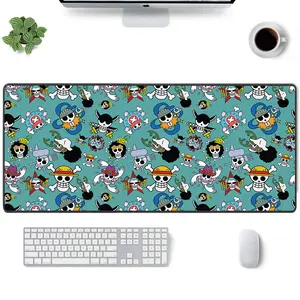 [Sale Up To 50%] OP Pirates Chibi Pirate Jolly Roger XL Mouse Pad Desk Mat | NEKO Mouse Pads Store