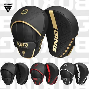 1pc Professional Boxing Target Punching Bag, Thickened Taekwondo Foot Pad, Curved Training Equipment, Martial Arts Practice Dummy