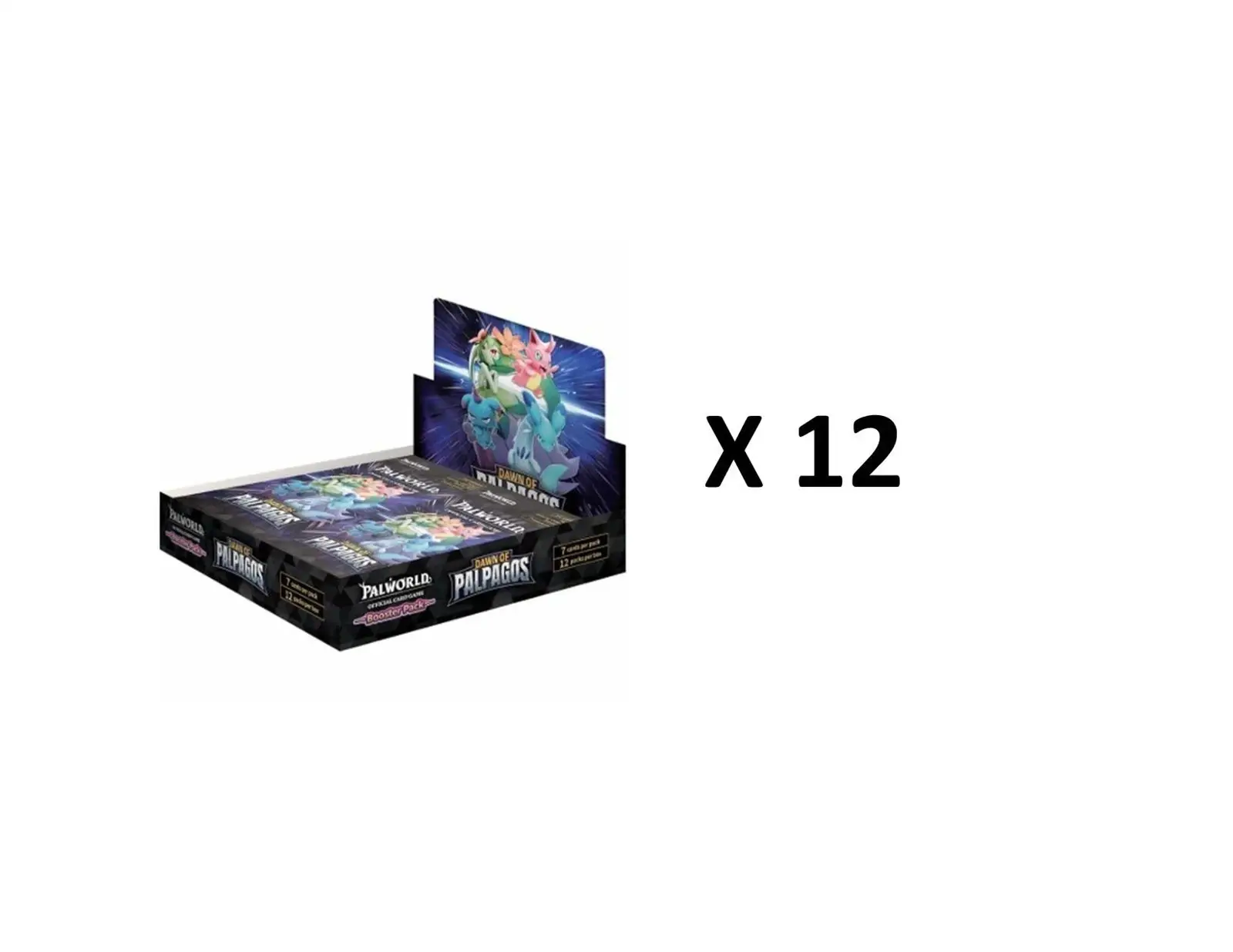 Palworld Dawn of Palpagos Booster Box Case of 12