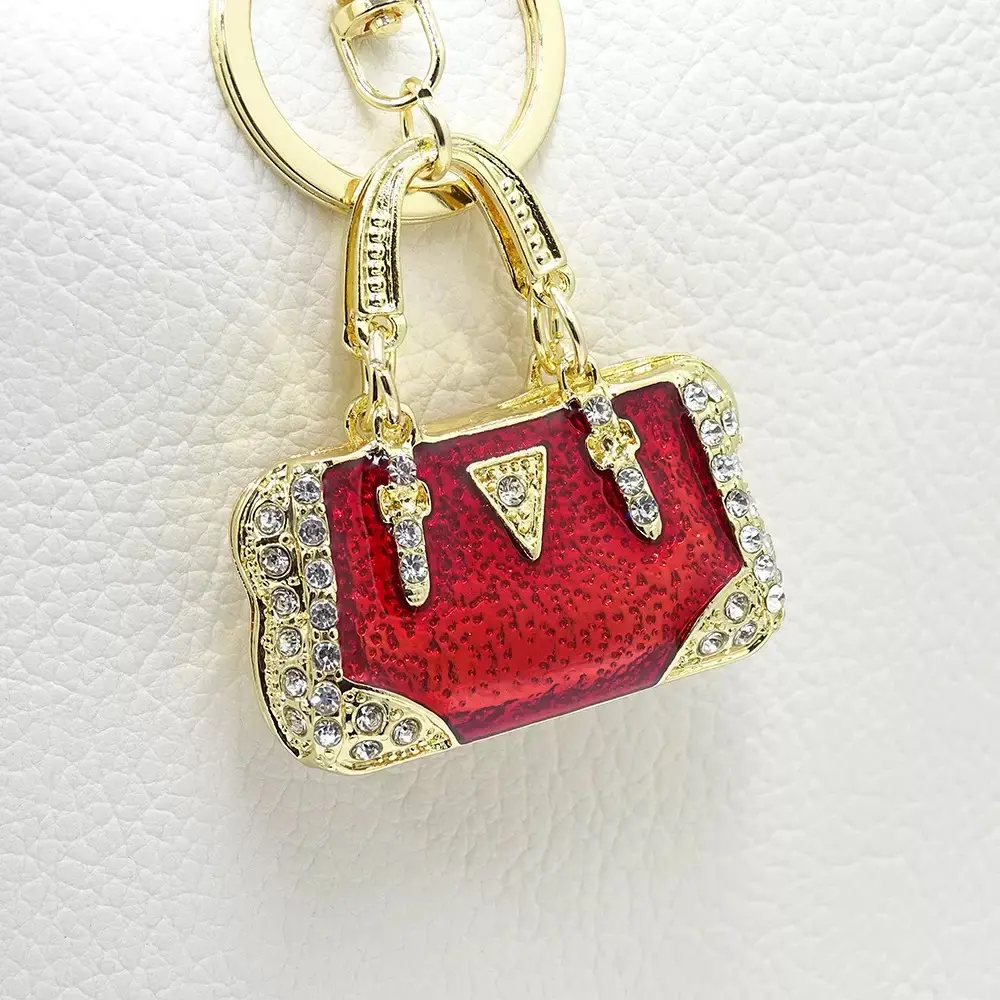 Women's Cute Mini Handbag Keychain - Fashion Purse Pendant Charm Accessory for Keys, Ideal Gift