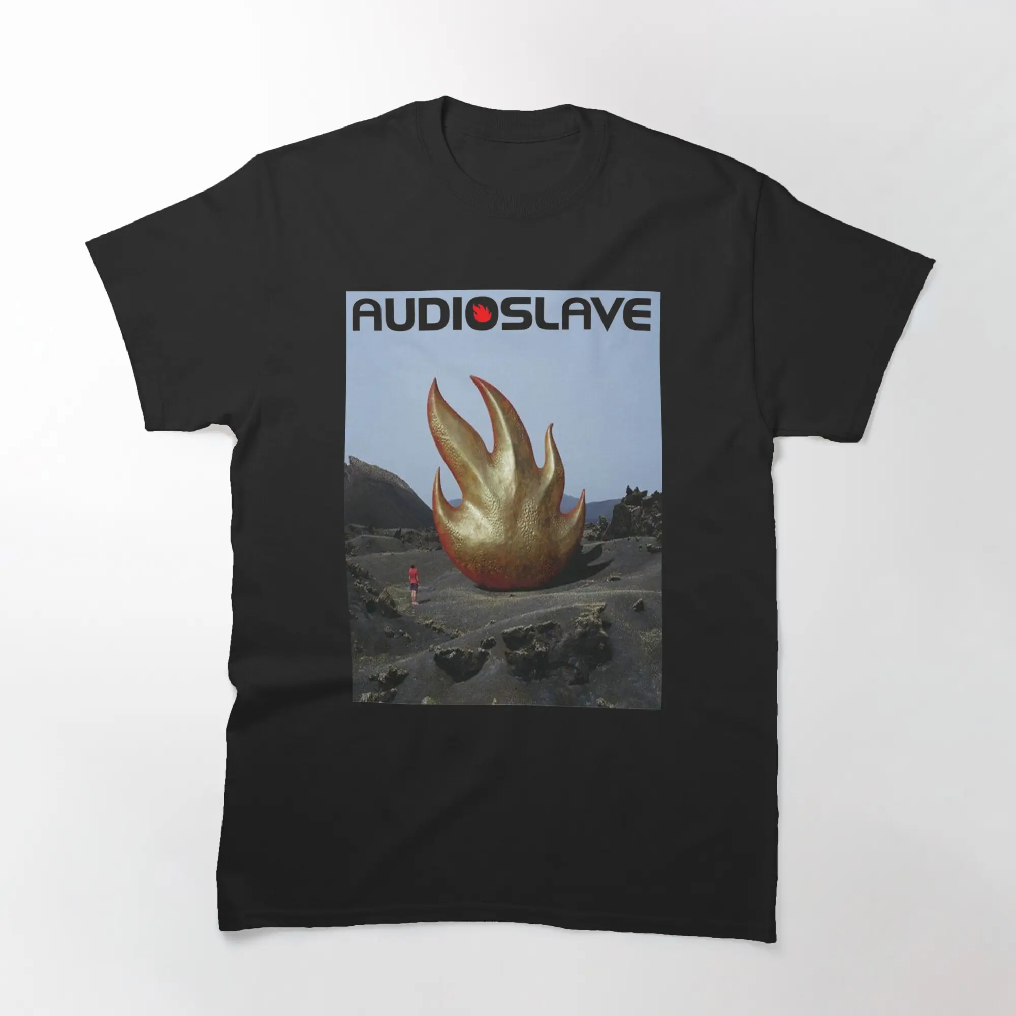 Audioslave Logo Essential T-Shirt - Tribute to the Iconic Rock Supergroup with This Stylish and Minimalistic Design, Perfect for Fans of Audioslave and Their Music