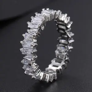 Iced Baguette Eternity Ring