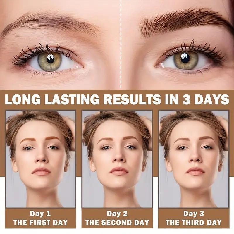 Easy Peel Off Eyebrow Tint Gel, TattooBrow Gel, Long-lasting, WaterproofCreating Full And Well-definedEyebrows Makeup Cosmetic