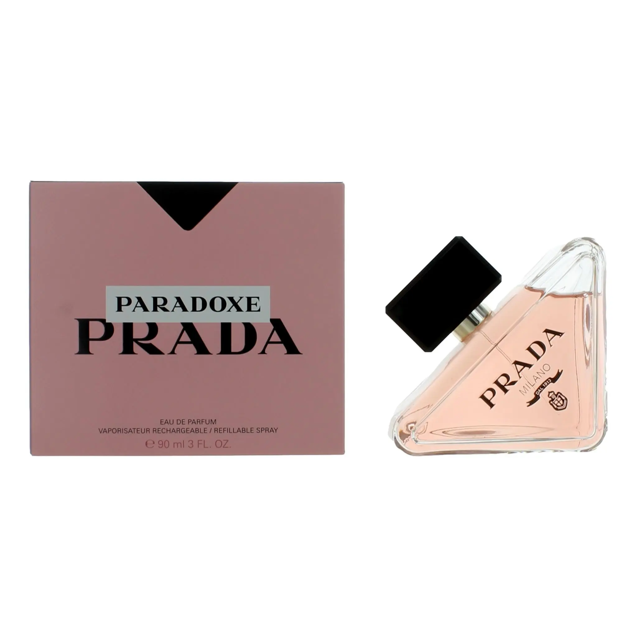 Prada Paradoxe by Prada, 3 oz EDP Spray for Women, Female Wear, Floral Ambery, Neroli Jasmine, Apply On Skin