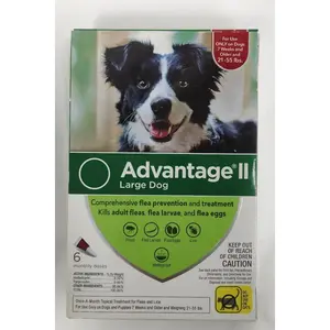 flea killer Treatment & Prevention, for Large Dog 21-55 lbs，6 Pack