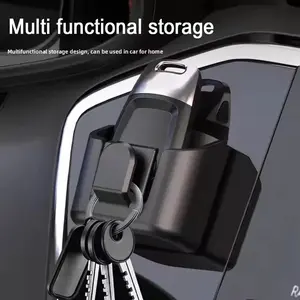 Car Key Storage Box, Car Card Holder, Dashboard Remote Control Case, Vehicle Key Organizer, Car Interior Accessories, Small Item Storage, Car Console Organizer, Car Essentials
