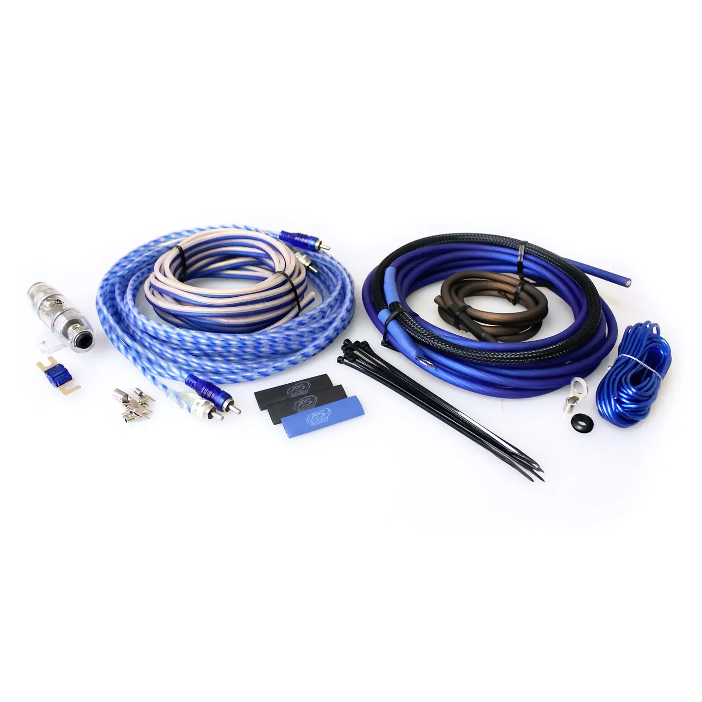 XS Power AKXP8-1 Amp Kit, XP Flex 8 AWG, Power Cable, Speaker Cable, Signal…