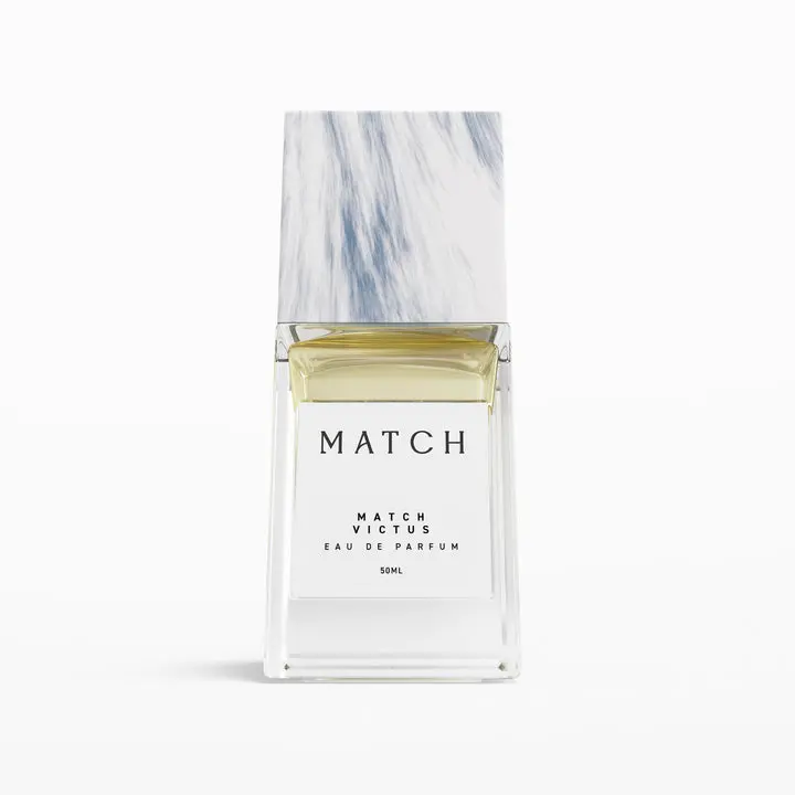 Match Victus Alcohol-Free Men's Fragrance - Adults' Daily Wear Perfume with Amber, Grapefruit Top Notes, Daily Wear Perfumes, Lasting Aroma, Day/Night Wear