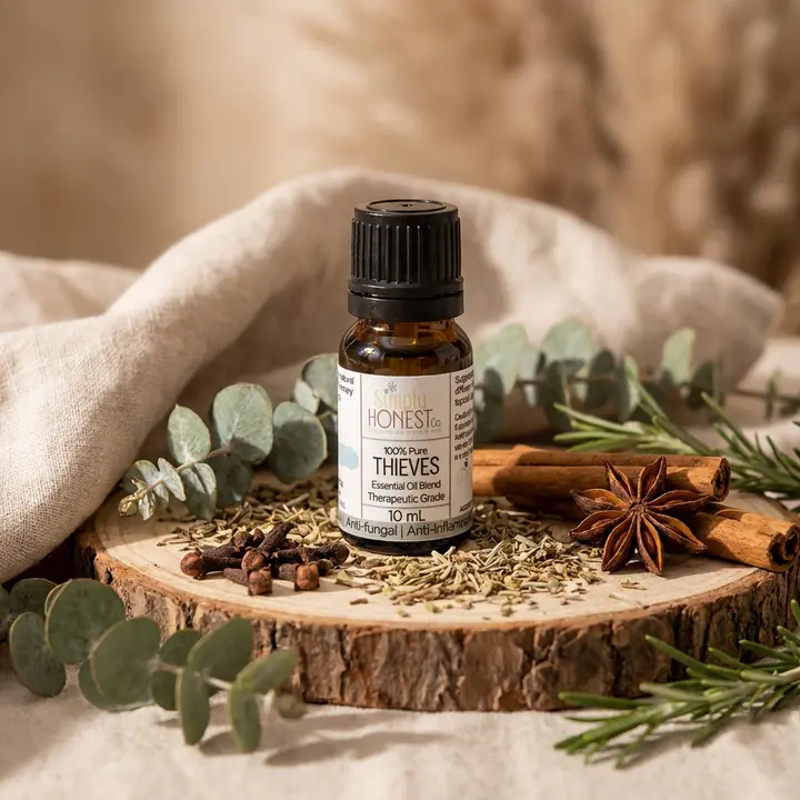 Thieves Essential Oil Blend 10mL Glass Bottle