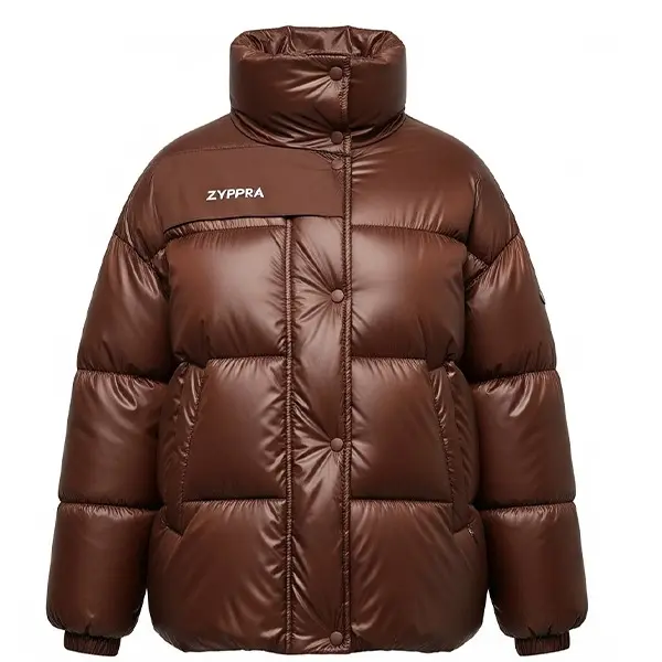 Trendy Brown Puffer Jacket | Ultimate Warmth & Style for Winter 2025
