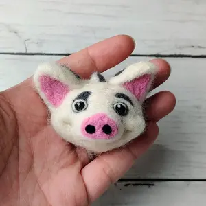 029 - Handmade Needlefelt Keychain