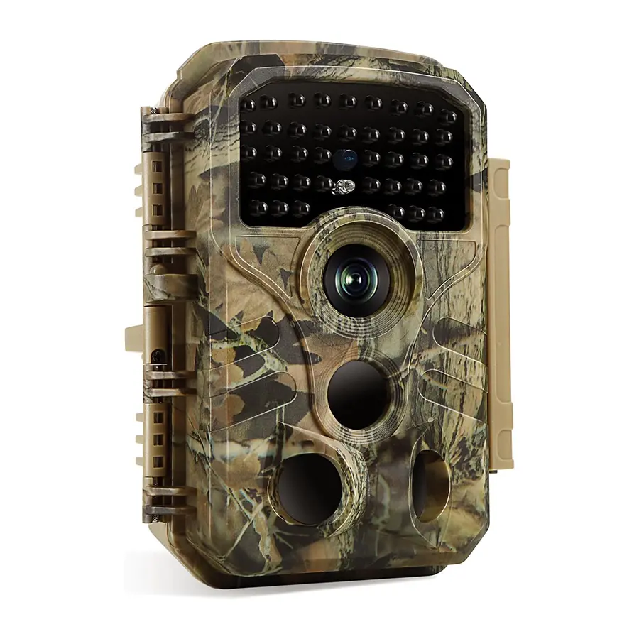 BLAZEVIDEO Game & Trail Camera 32MP Photo & 1296P Video with 100ft Night Vision Motion Activated 0.1s Trigger Speed Waterproof for Home Security, Outdoor Wildlife Scouting(T306green)