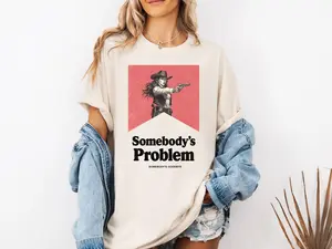 Comfort Colors Somebody's Problem T-Shirt | Vintage 90s Country Tee, Western Country Music Lover Concert Shirt