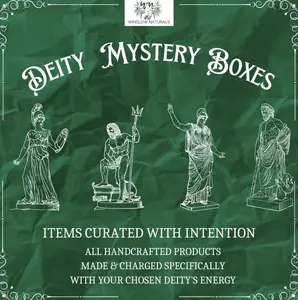 Deluxe Deity Mystery Boxes, Handcrafted Metaphysical Items, Curated God or Goddess Packages